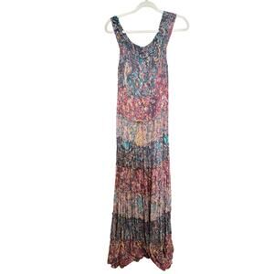 Free People Floral Cascade Maxi Dress